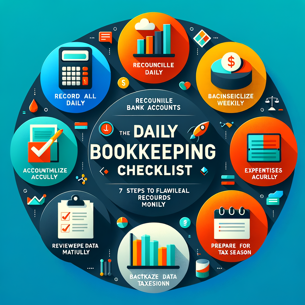 Daily Bookkeeping Checklist: 7 Steps to Accuracy